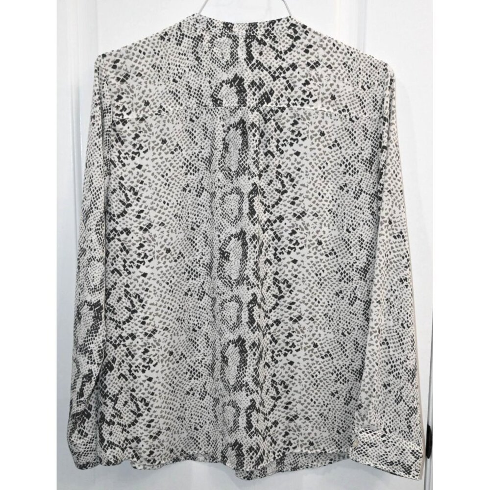 J Crew Womens Long Sleeve Blouse Size Large - Picture 3 of 3